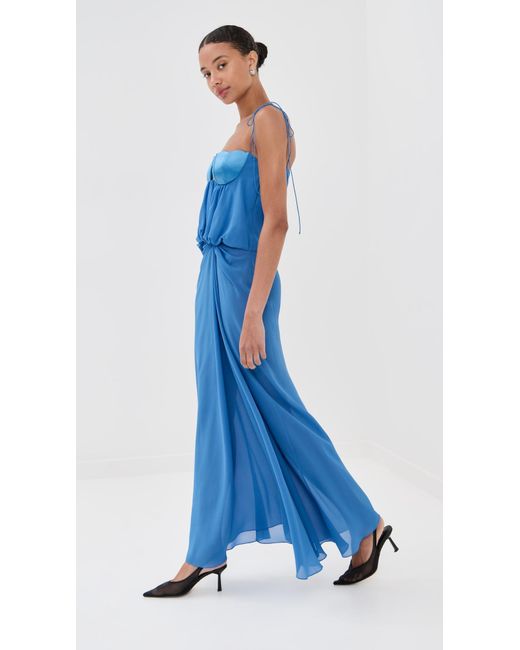 sachin and babi light blue dress Nana Jacqueline Arabella Dress Maxi by Nana Jacqueline