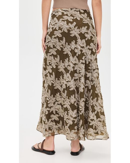 Rag & Bone Wren Skirt in Natural | Lyst