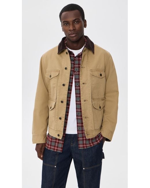 Filson Natural Rustic Canvas Journeyman Jacket for men