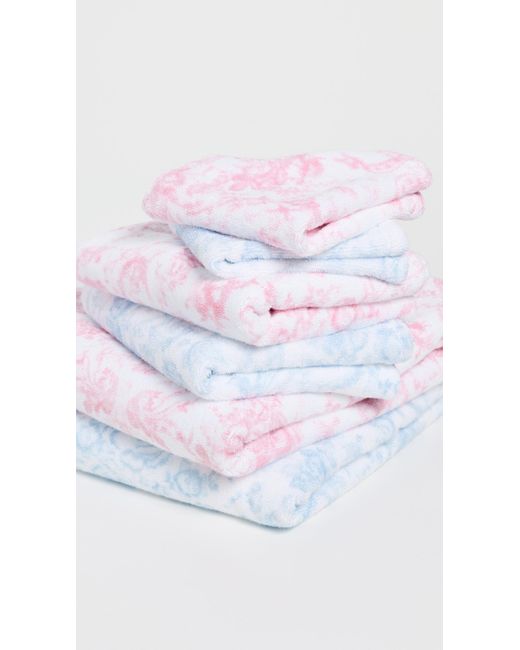 LoveShackFancy Pink Hand Towel