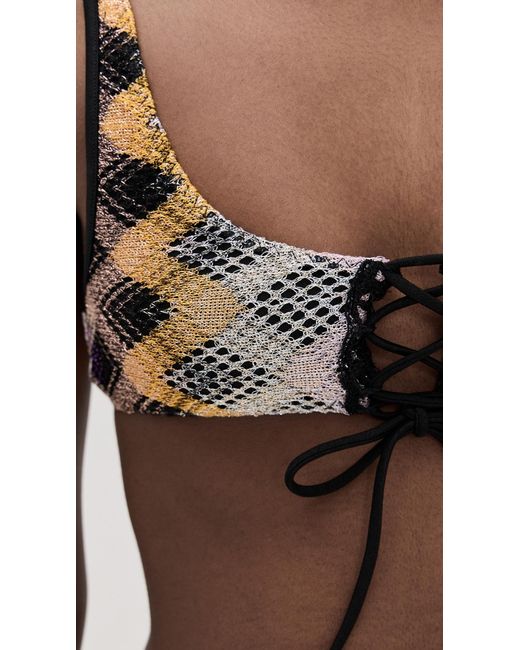 Missoni Brown Bikini Set