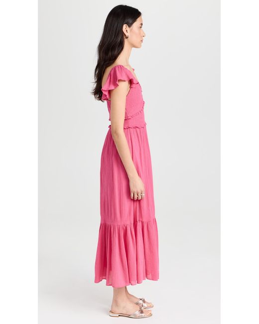 LoveShackFancy Pink Katina Dress