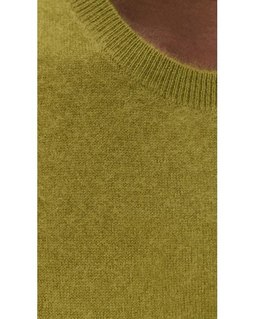 Theory Green Brushed Top