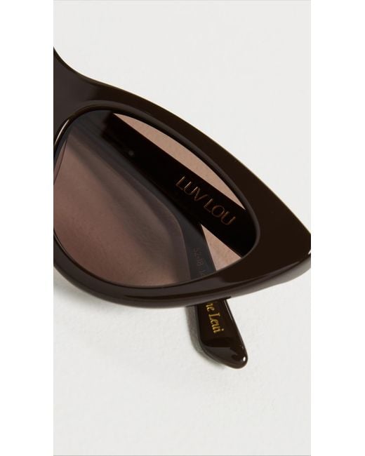 Luv Lou Black The Leui Sunglasses