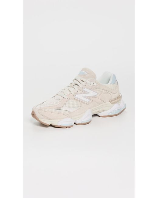 New Balance White 9060 Sneakers