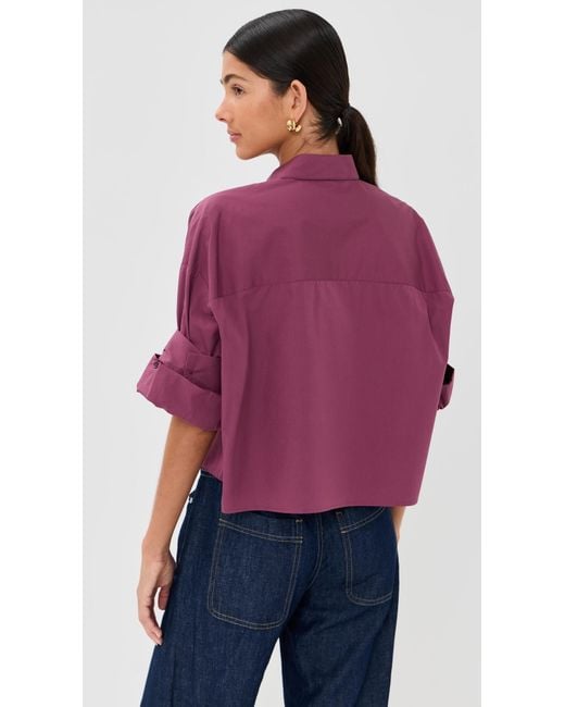 Twp Purple Next Ex Button Down Shirt