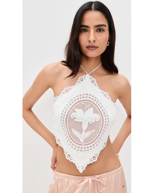 retroféte White Summer Top