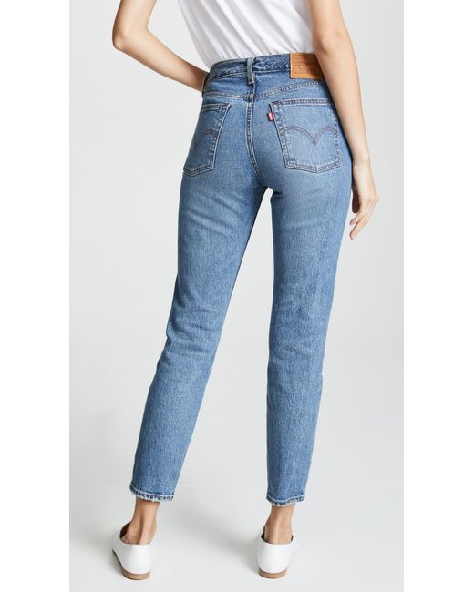 Levi's Blue Wedgie Icon Jeans