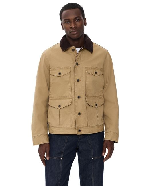 Filson Natural Rustic Canvas Journeyman Jacket for men