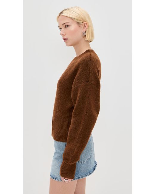 Lioness Brown Dion Knit Pullover