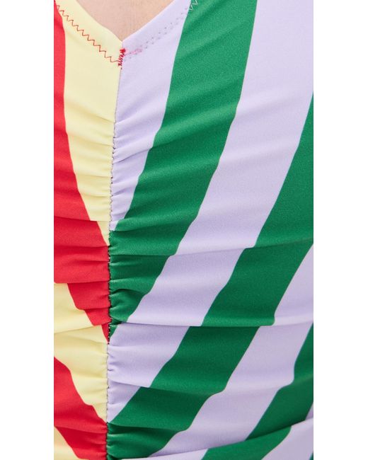 Solid & Striped Red The Lucia One Piece