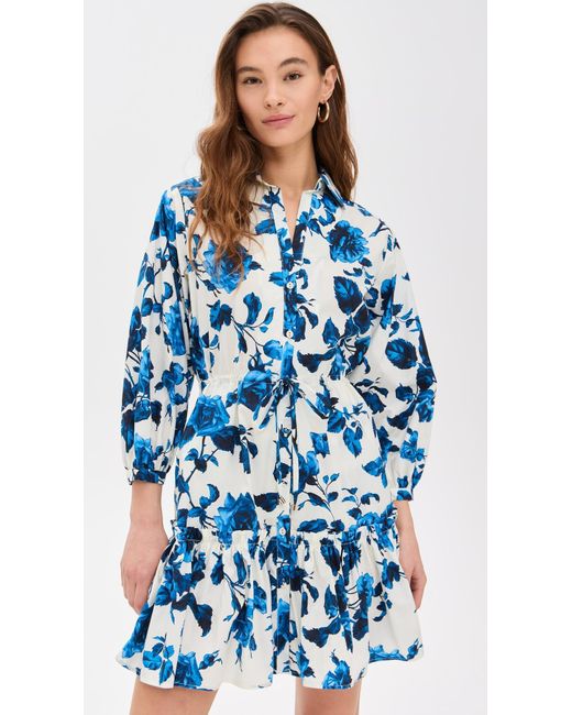 Robin Dress Bloomsfield Navy - Cara Cara main image 1