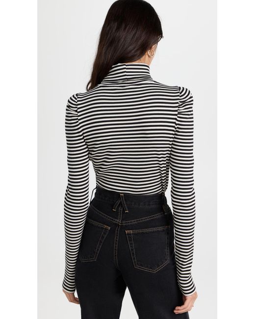 Veronica Beard Cotton Cedar Turtleneck 