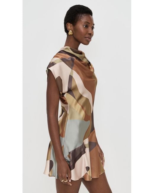 MISA Los Angles Multicolor Sandy Dress