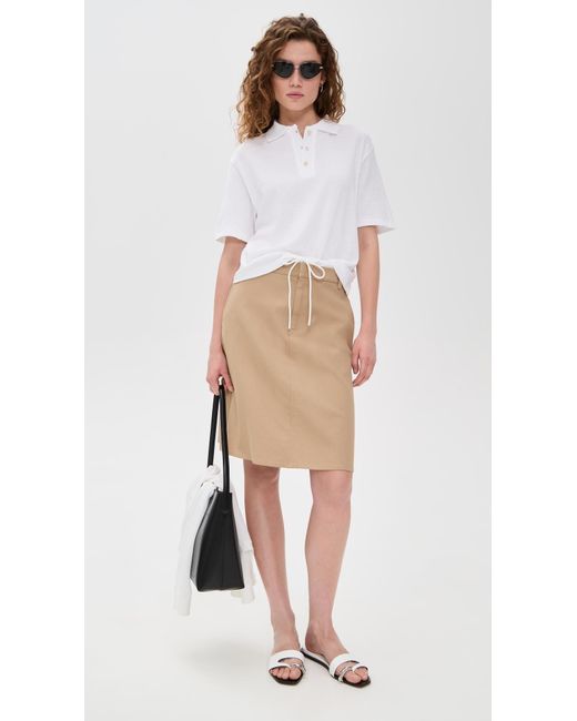 Vince White Easy Polo