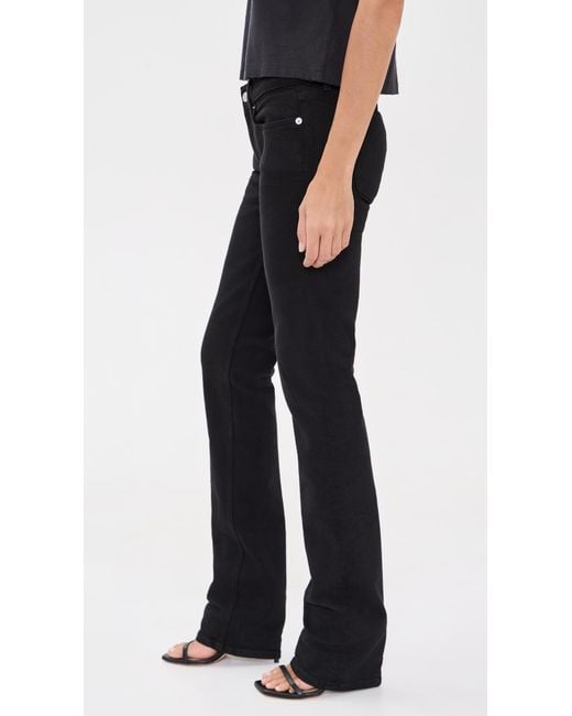 Re/done Black The Lean Jeans
