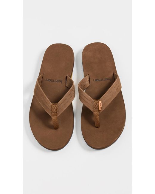 Hari Mari Black Fields Flip Flops for men