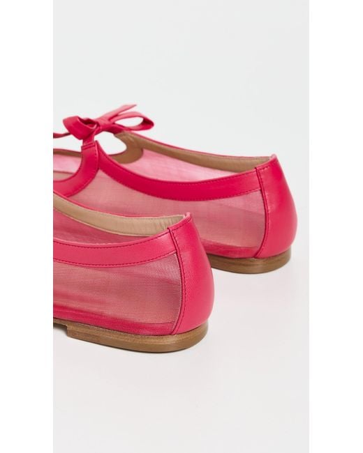 Ulla Johnson Pink Cleo Flats