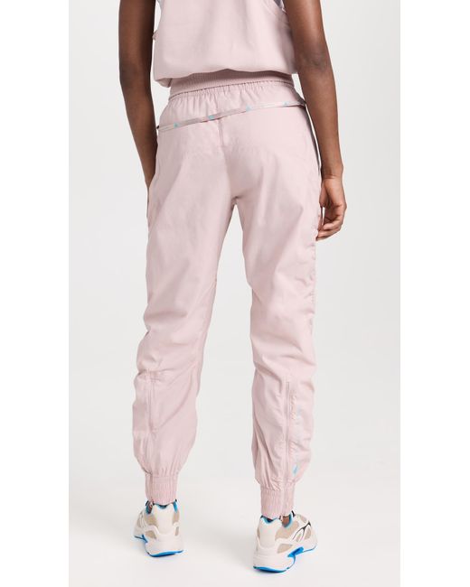 Adidas By Stella McCartney Pink Adida By Tella Ccartney True Caual Woven Pant New Roe/ignal Cyan