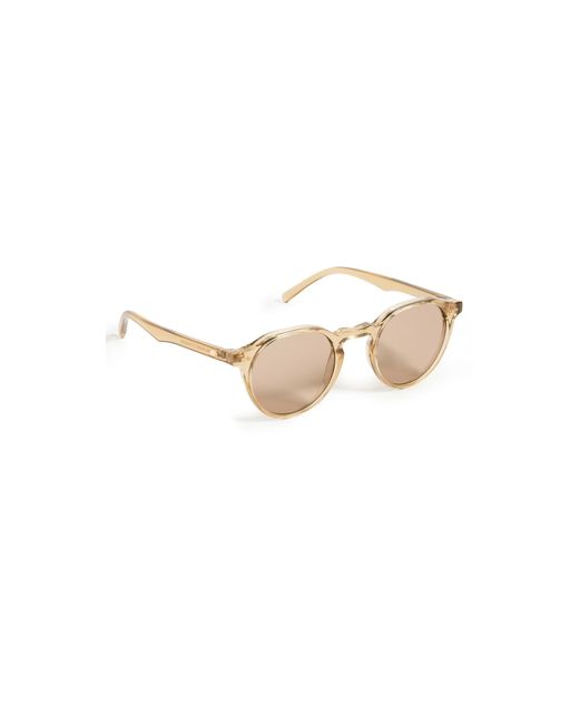 Le Specs White Galavant Sunglasses