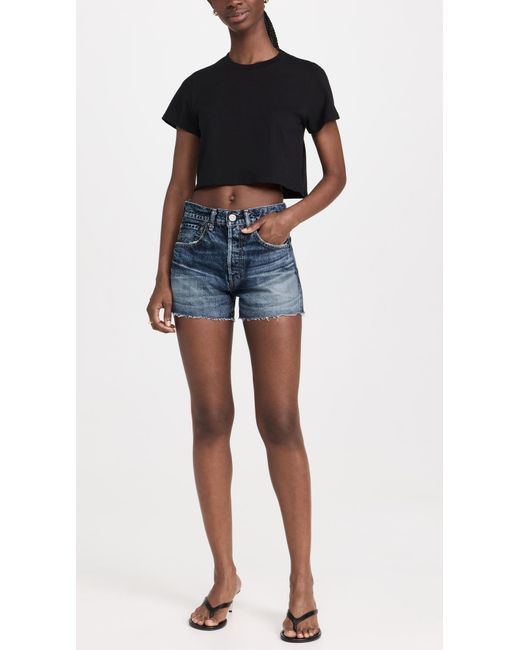 Moussy Blue Ford Shorts