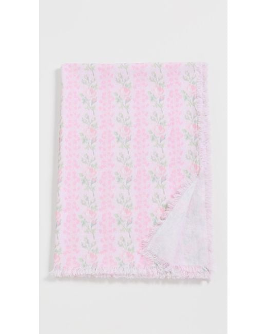 LoveShackFancy Pink Iko Beach Towel