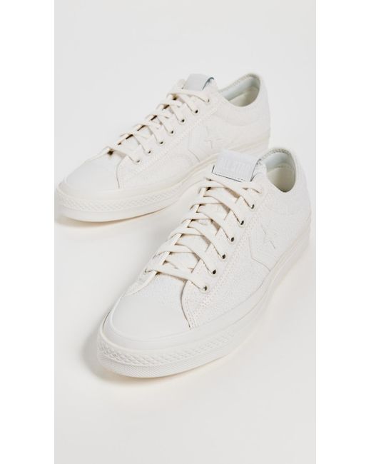 Converse White Star Player 6 Monochrome Sneakers for men