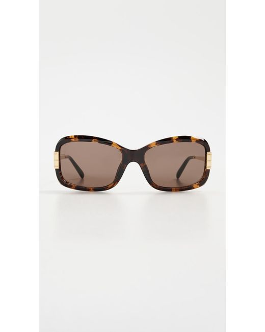 Tory Burch Black Square Sunglasses