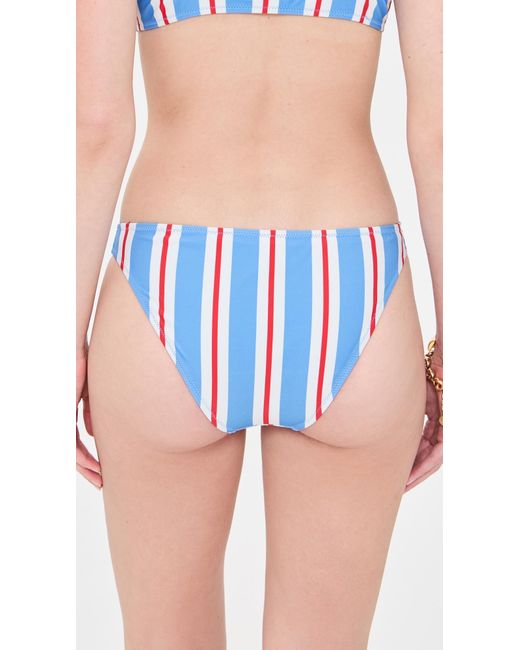 Solid & Striped Blue The Rachel Bikini Bottoms