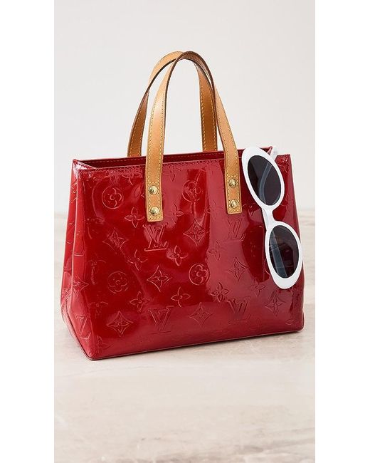 Louis Vuitton Vernis Brentwood Tote - Red Totes, Handbags