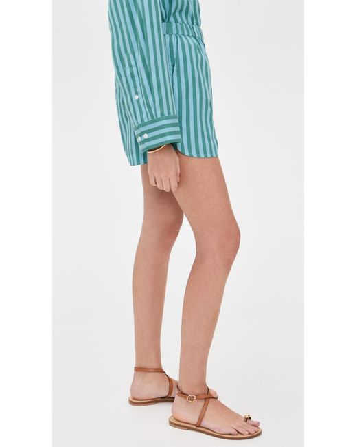 Madewell Blue Beachy Pull On Shorts
