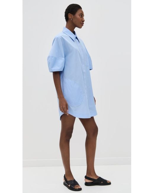 light blue wendy dress Wendy Dress in Vista Blue | OMNES