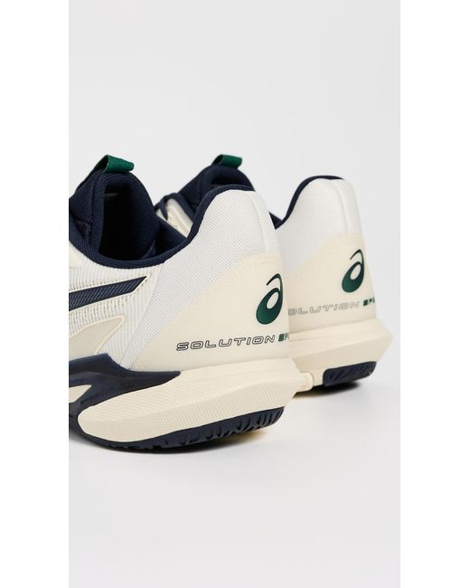 Asics White Solution Speed Ff 3 Tennis Sneakers for men