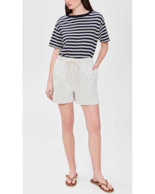 B Sides White Meyer Shorts