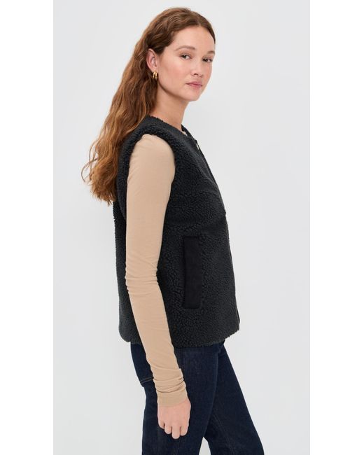 Barbour Dulsie Liner Vest in Black | Lyst