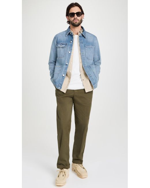 Alex Mill Blue Work Jacket for men