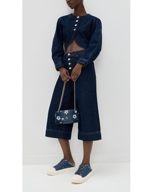 Marc Jacobs Blue The Sneaker Mules