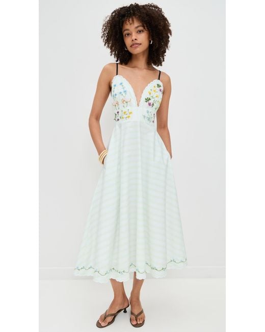 FANM MON Nur Dress in White | Lyst