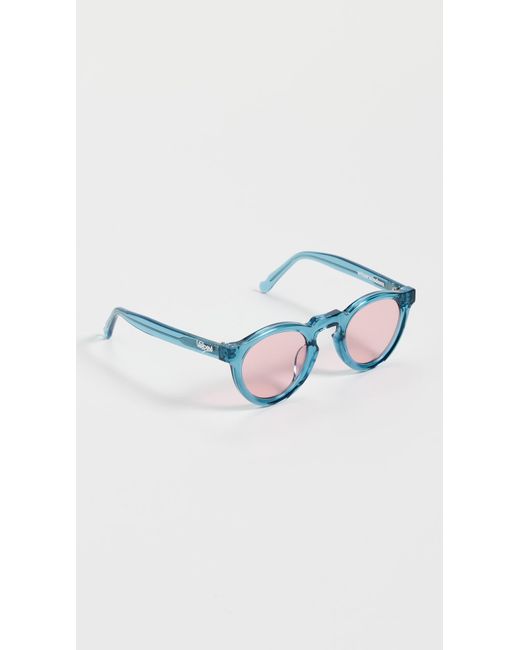 Wisdom Blue Frame 27 Sunglasses