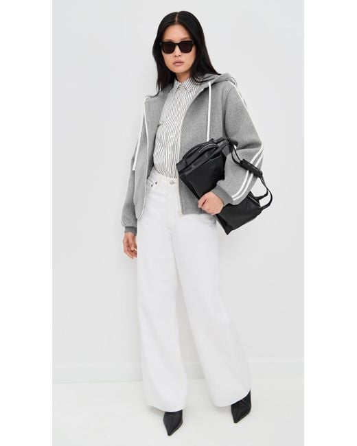 Still Here Gray Boyfriend Zip