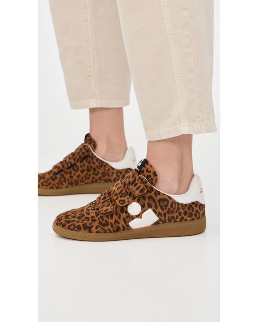 Isabel Marant Brown Beth Sneaker