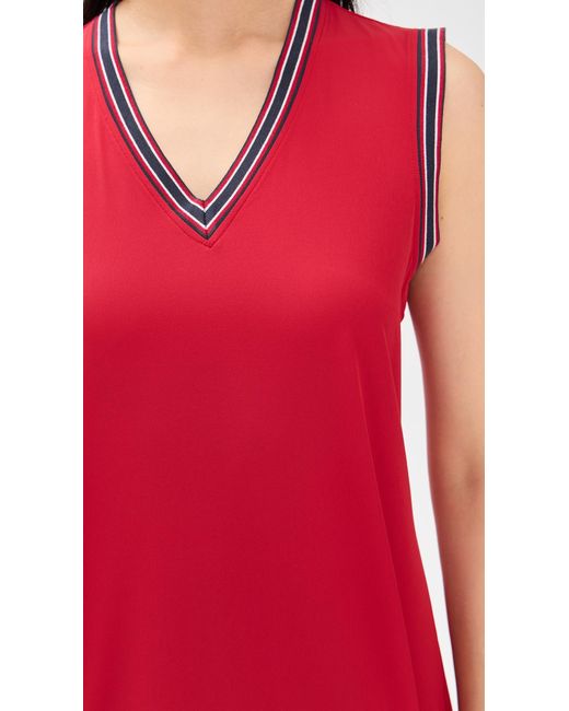 Varley Red Amanda 2.0 Court Dress 32.5