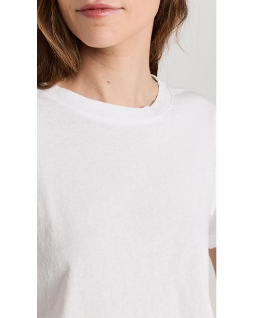 ASKK NY White Crop Tee