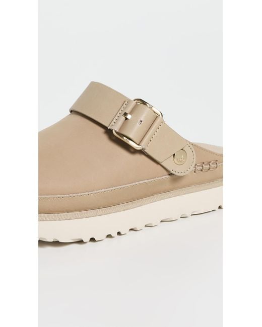 Ugg White Goldenstar Villa Clogs