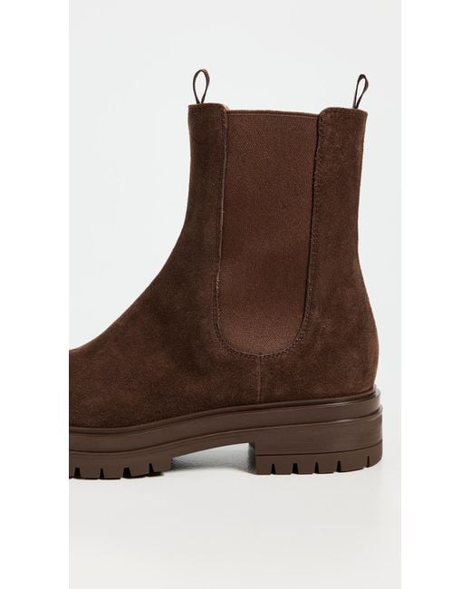 Gianvito Rossi Brown Chester Suede Boots