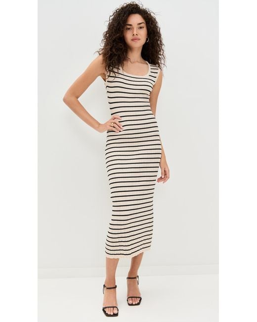 Z Supply Multicolor Gisele Stripe Midi Dress
