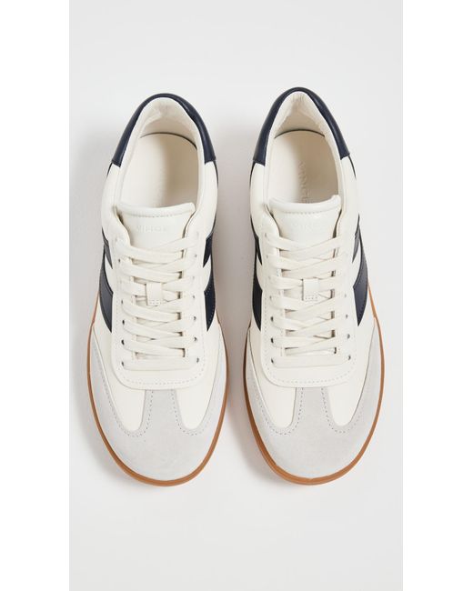 Vince White Oasis-w Lace Up Fashion Sneaker