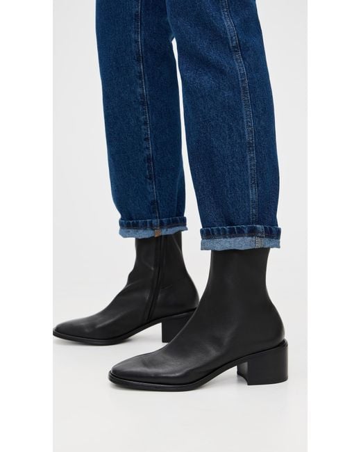 Loeffler Randall Black Roxy Stretch Ankle Booties