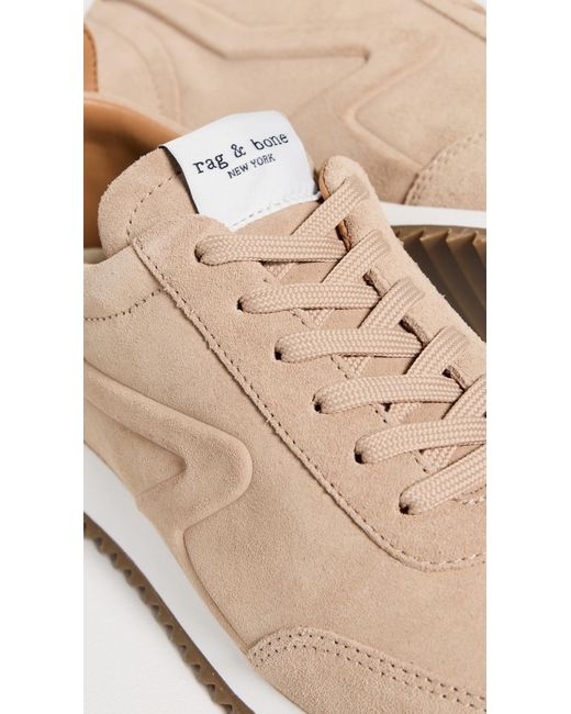 Rag & Bone White Retro Runner Sneakers