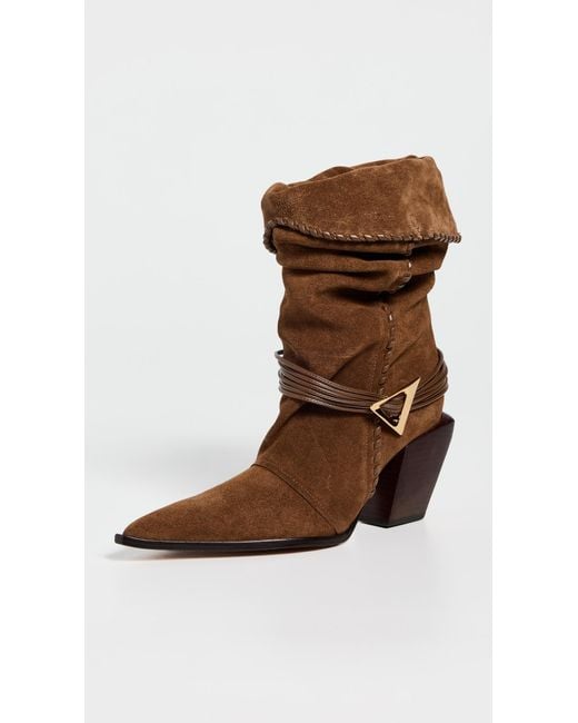 SCHUTZ SHOES Brown Sable Boots